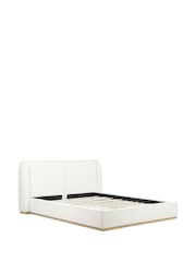 Birlea White Eden Boucle Bed - Image 5 of 5