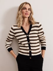 Phase Eight Indy Stripe Cardigan - Slika 4 iz 7