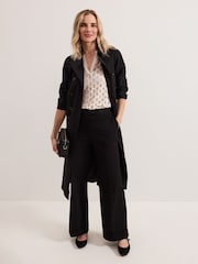 Phase Eight Nude Cleo Burnout Top - Image 4 of 7