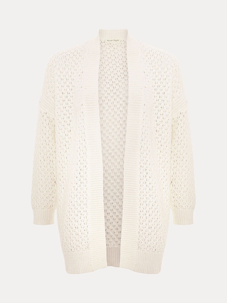 Phase Eight Antonia Stitch 100% Cotton Cardigan - Slika 6 iz 6