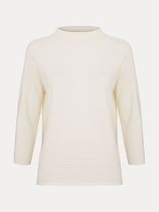 Phase Eight White Elise Ripple Jumper - Image 7 of 7