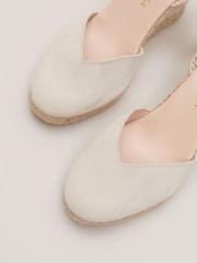 Phase Eight White Wedge Espadrille - Image 6 of 7
