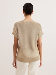 Phase Eight Gold Rylee Tabard Top - Image 2 of 7
