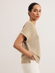 Phase Eight Gold Rylee Tabard Top - Image 6 of 7