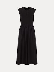 Phase Eight Black Jenny Mix Woven Dress - Image 8 of 8