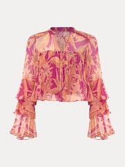 Phase Eight Black Annalisia Blouse - Image 8 of 8