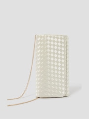 Monsoon Natural Becky Woven Bridal Clutch Bag - Image 2 of 5