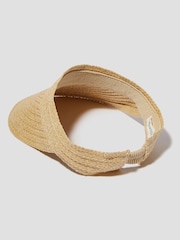 Monsoon Natural Aerin Straw Sun Visor Hat - Image 2 of 3