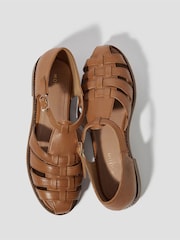 Monsoon Natural Brady Leather Fisherman Sandals - Image 3 of 3