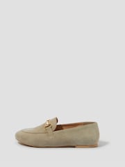 Monsoon Natural Britt Suede Loafers - Image 1 of 3