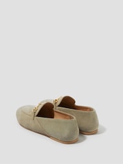 Monsoon Natural Britt Suede Loafers - Image 2 of 3