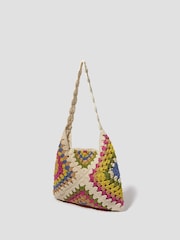 Monsoon Cream Mae Crochet Shopper Bag - Image 2 of 4