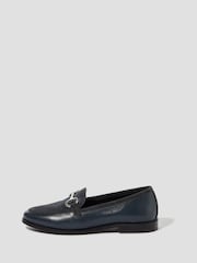 Monsoon Blue Suede Leather Loafers - Image 1 of 3