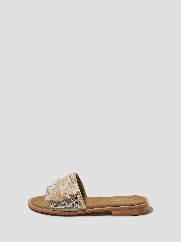 Monsoon Eve Embellished Slide Sandals - Imagen 2 de 3 Monsoon Eve Embellished Slide Sandals - Imagen 2 de 3