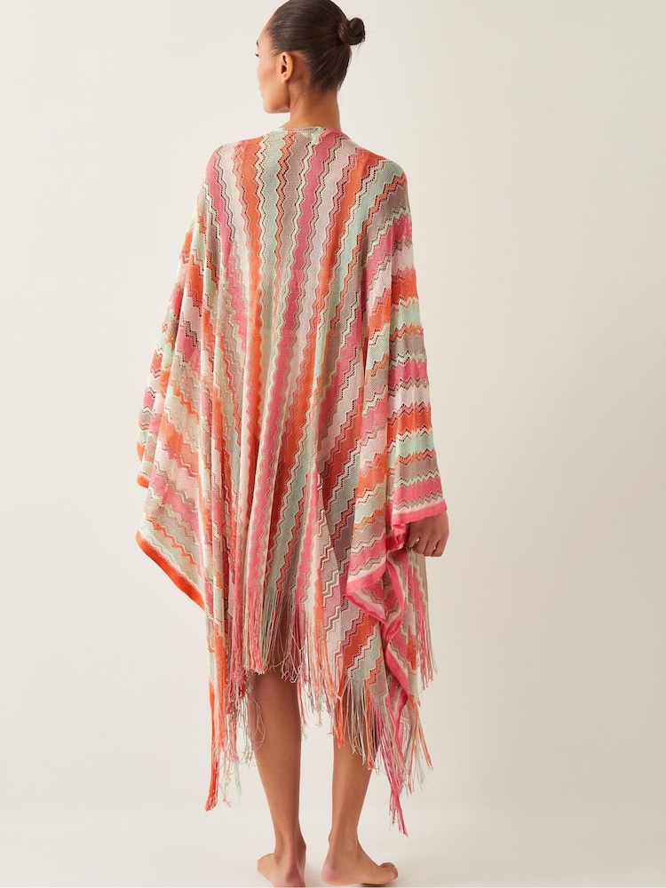 Caftan Monsoon Clara Zigzag Rayure - Image 3 of 5