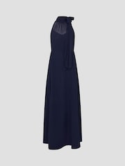 Blau - Monsoon – Monika – Maxikleid aus Chiffon mit Neckholder - Bild 4 von 4