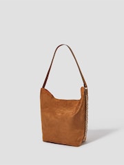 Monsoon Natural Tori Suedette Hobo Bag - Image 2 of 4