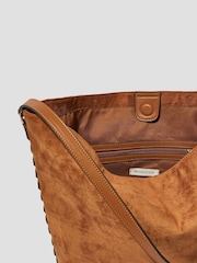 Monsoon Natural Tori Suedette Hobo Bag - Image 4 of 4