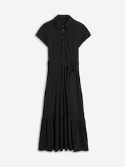 Boden Black Cressida Jersey Shirt Dress - Image 6 of 6