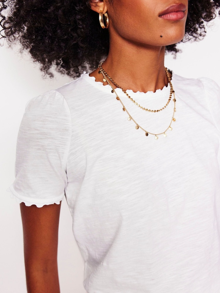 Boden 100% Cotton Ali Ricrac T-Shirt - Imagen 2 de 5