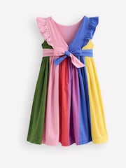 Boden Pink 100% Cotton Prudence Bow Back Midi Dress - Image 2 of 3