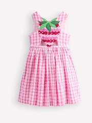 Boden 100% Cotton Zadie Appliqué Back Dress - Imagen 4 de 5