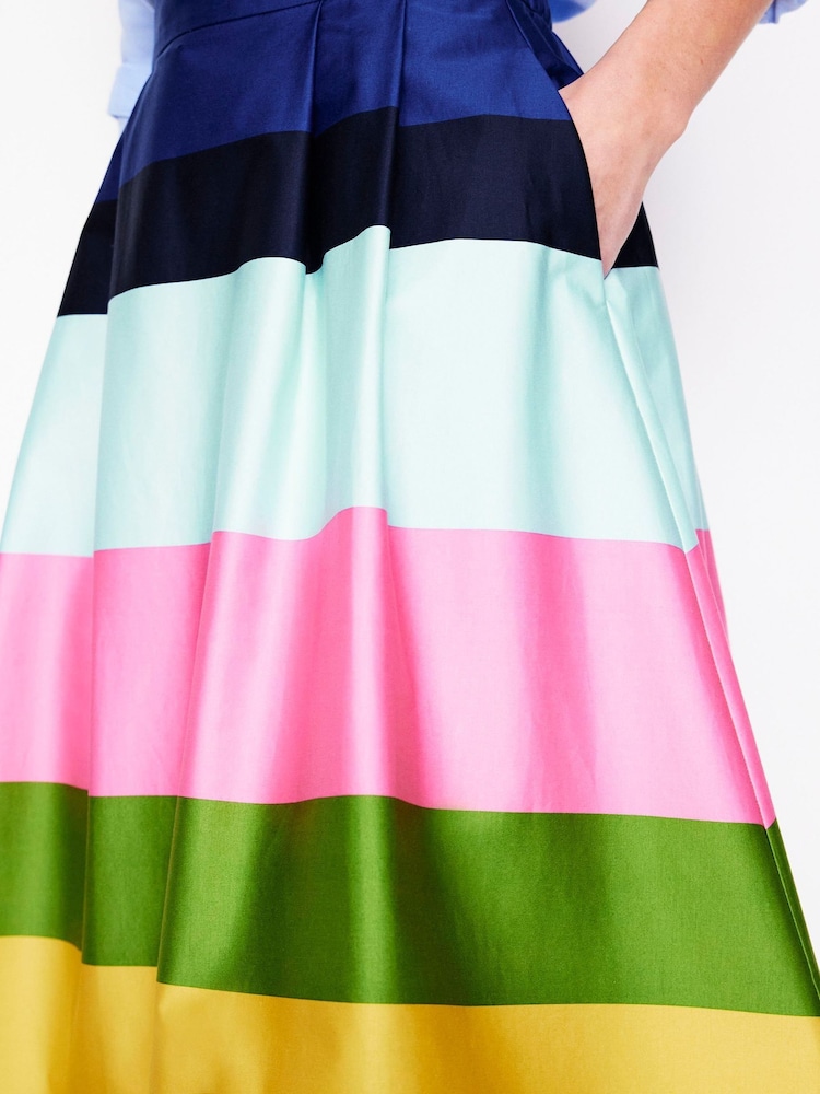 Boden Multi Isabella Sateen Skirt - Image 4 of 5