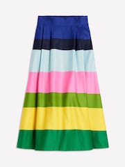 Boden Multi Isabella Sateen Skirt - Image 5 of 5