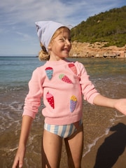 Boden Karina Fun Crochet Jumper - Imagen 1 de 4