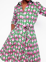 Boden Green Amy Short Shirt Dress - Image 2 of 6