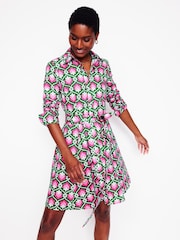 Boden Green Amy Short Shirt Dress - Image 4 of 6