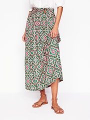 Boden Green Rosaline Jersey Skirt - Image 1 of 5