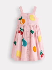 Boden Natural 100% Cotton Remy Button Through Dress - Image 3 of 5
