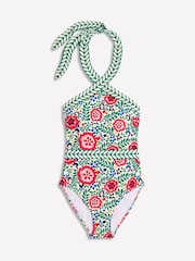 Boden Blue Cross Front Swimsuit - Image 6 of 7