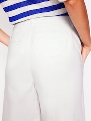 Boden White Barnsbury Crop Chino Trousers - Image 2 of 6