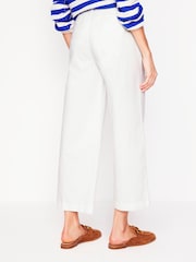 Boden White Barnsbury Crop Chino Trousers - Image 3 of 6