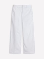Boden White Barnsbury Crop Chino Trousers - Image 6 of 6