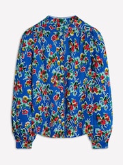 Boden Blue Ara Long Sleeve Top - Image 7 of 7