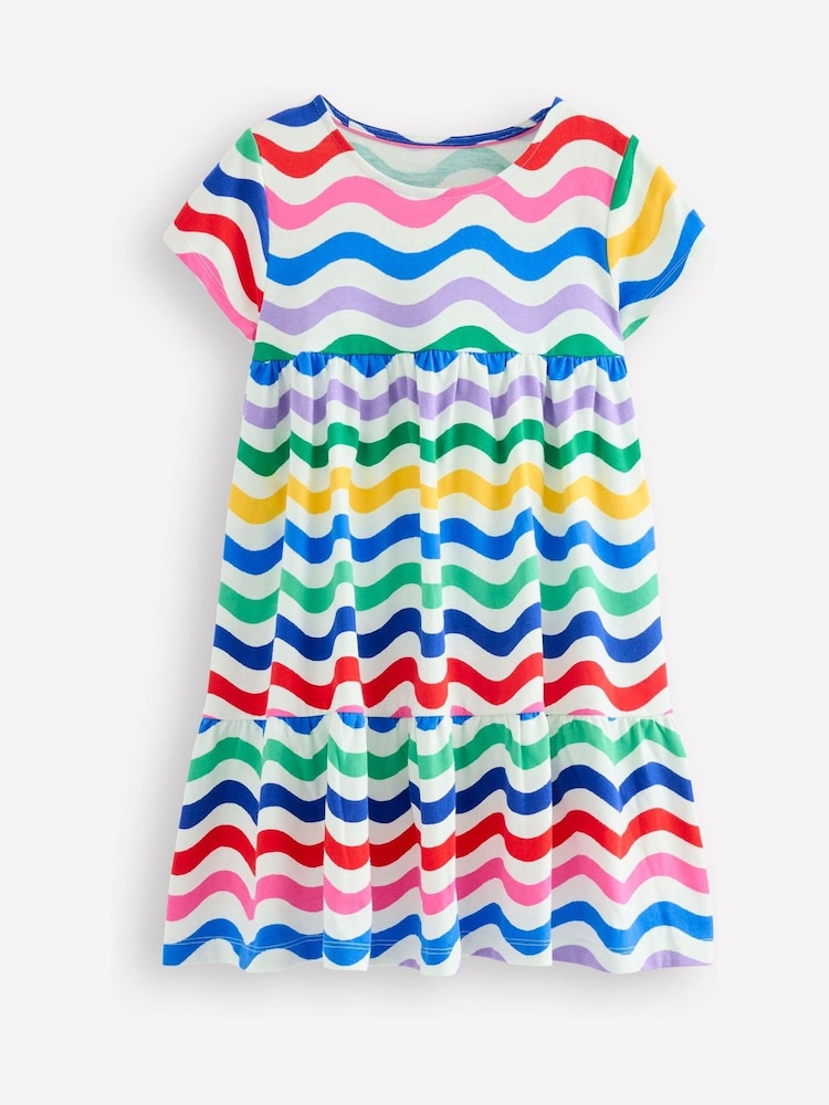 Boden 100% Cotton Ariel Twirly Jersey Dress - Imagen 2 de 4