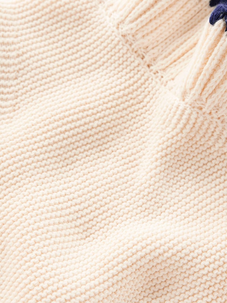 Boden Cream 100% Cotton Lena Stitch Detail Tank - Image 7 of 7
