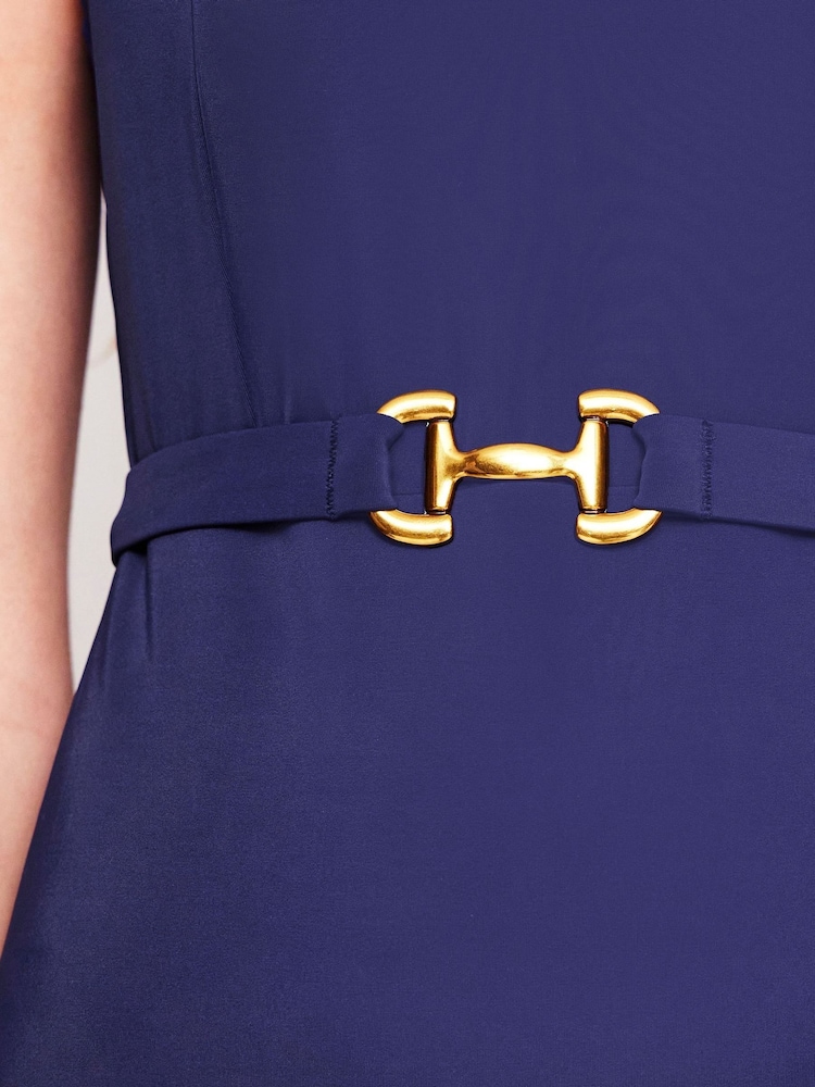 Boden Blue Lefkada Square Neck Swimsuit - Image 2 of 6 Boden Blue Lefkada Square Neck Swimsuit - Image 2 of 6