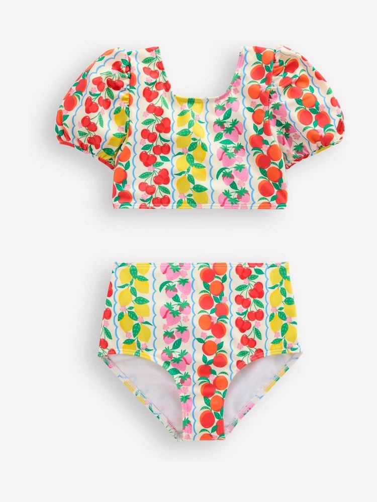 Boden Multi Sandy Puff Sleeve Bikini - Image 2 of 4