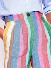 Boden Green Dulwich Linen 100% Cotton Trousers - Image 5 of 7