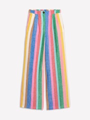 Boden Green Dulwich Linen 100% Cotton Trousers - Image 7 of 7
