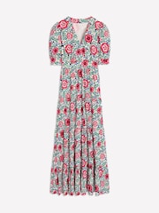Boden Multi 100% Cotton Bella Puff Sleeve Maxi Dress - Image 7 of 7