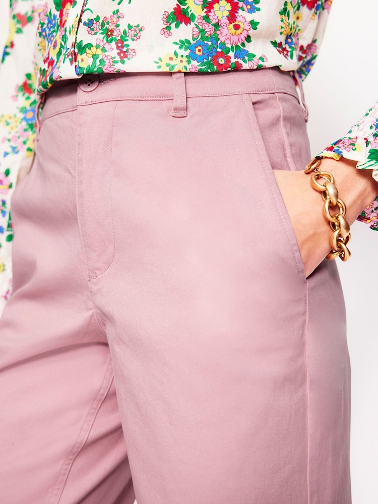 Boden Pink Barnsbury Chino Trousers - Image 5 of 6
