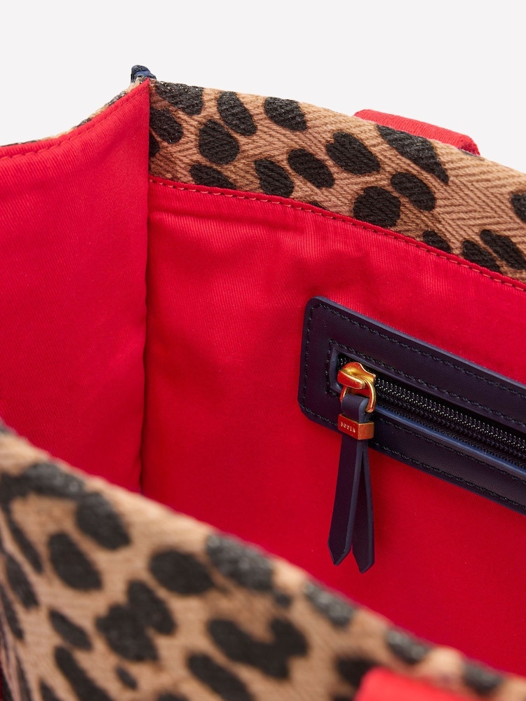 Boden Animal Print 100% Cotton Canvas Tote Bag - Image 4 of 4 Boden Animal Print 100% Cotton Canvas Tote Bag - Image 4 of 4