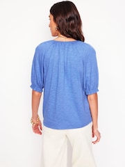 Boden Blue Bonnie Jersey Shirt - Image 3 of 4