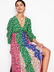 Boden Pink Lisa Long Sleeve Tea Dress - Image 2 of 6