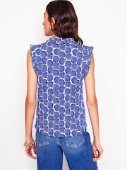 Boden Blue Lola Sleeveless Top - Image 2 of 5